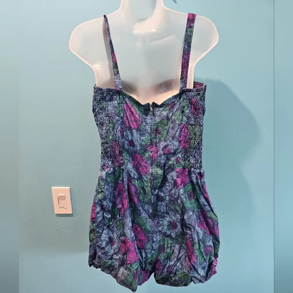 VINTAGE FLORAL PLAYSUIT - CATALINA MASTERPIECE - Picture 3 of 10